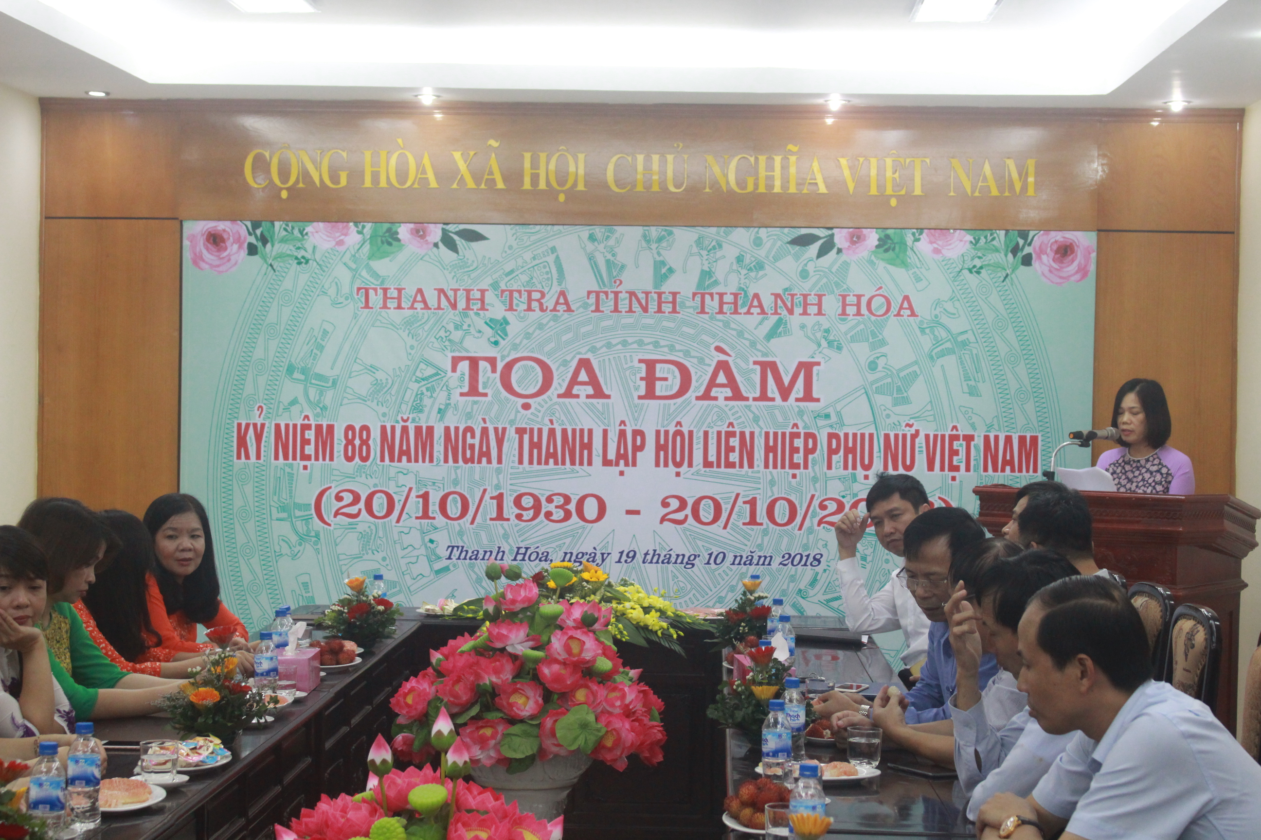 Đ/c: Lê Thị Hằng- Trưởng Ban Nữ công