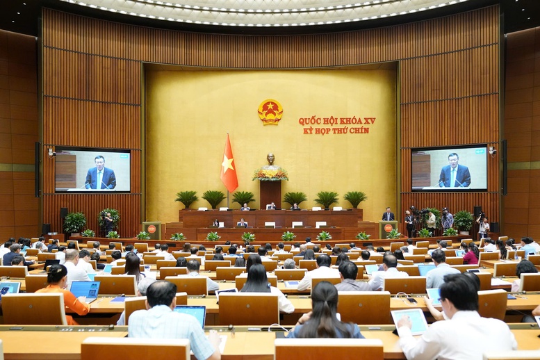 Quốc hội nghe Tờ trình và Báo cáo thẩm tra dự án Luật Thanh tra