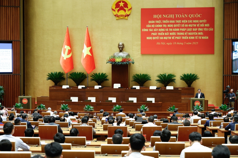 toàn cảnh tại điểm cầu Chính phủ